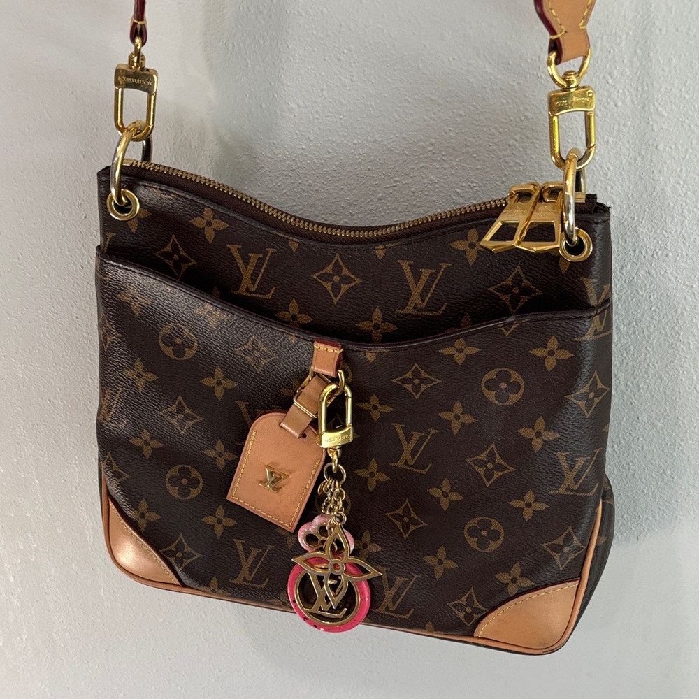 Louis Vuitton Brown Monogram Odeon pm crossbody  Bag
